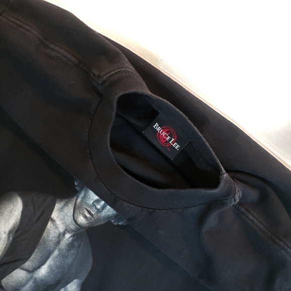 Men's Small Bruce Lee Spinning DJ Graphic Tee - Picture 4 of 6